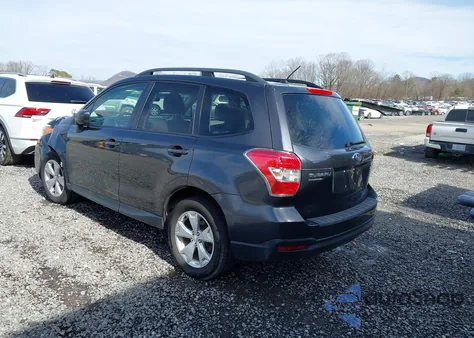 2015 Subaru Forester 2.5I Premium из США, поврежденный, VIN JF2SJADC9FH480891